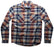 FOX Everyday Long Sleeve Flannel Shirt - Orange/Blue/Tan, Men's, Small