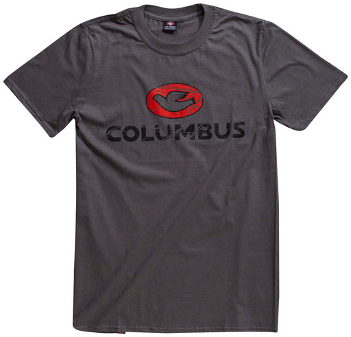Cinelli Columbus Scratch T-Shirt - Charcoal, Large