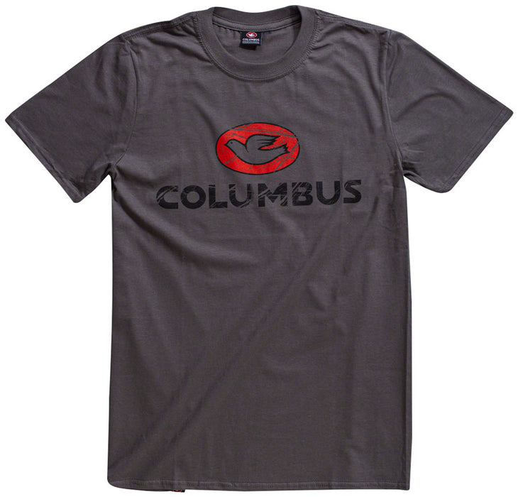 Cinelli Columbus Scratch T-Shirt - Charcoal, Small