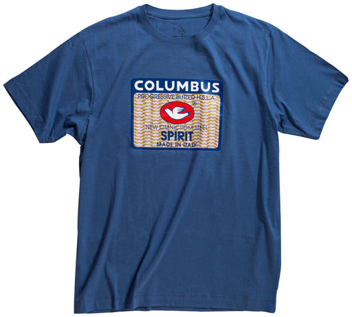 Cinelli Columbus Spirit T-Shirt - Blue, Small
