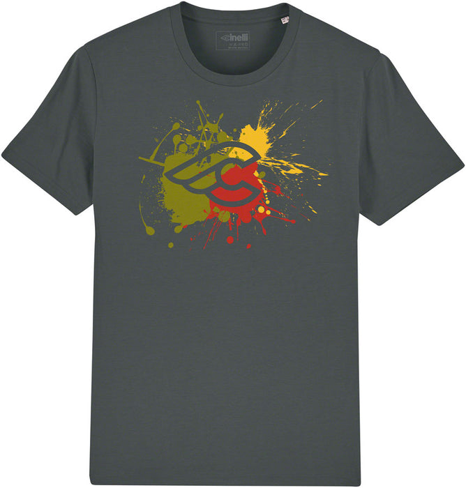 Cinelli Splash T-Shirt - Charcoal, X-Large