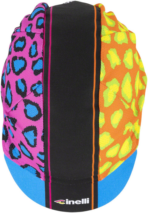 Cinelli Cycling Cap, Chita, Blue/Black/Purple