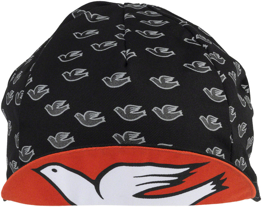 Columbus Cycling Cap, Doves, Black