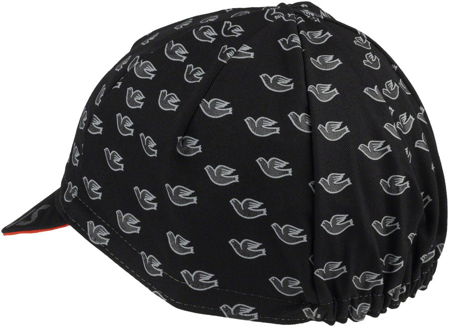 Columbus Cycling Cap, Doves, Black