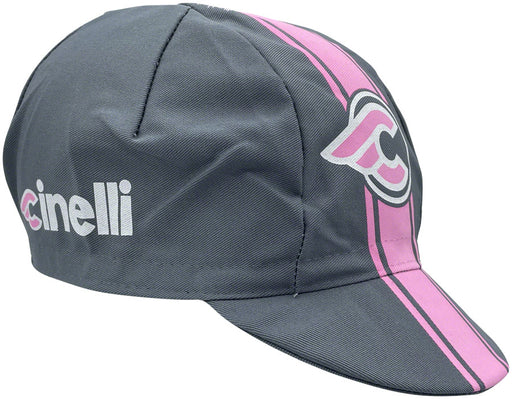 Cinelli Vigorosa Cycling Cap - Gray/Pink, One Size