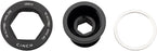 Race Face CINCH Crank Bolt and Puller Cap Set - M18x15, Matte Black