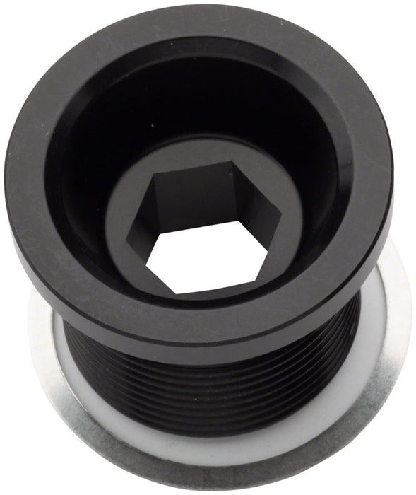 Race Face CINCH Crank Bolt and Washer Set - M18x15, Gloss Black