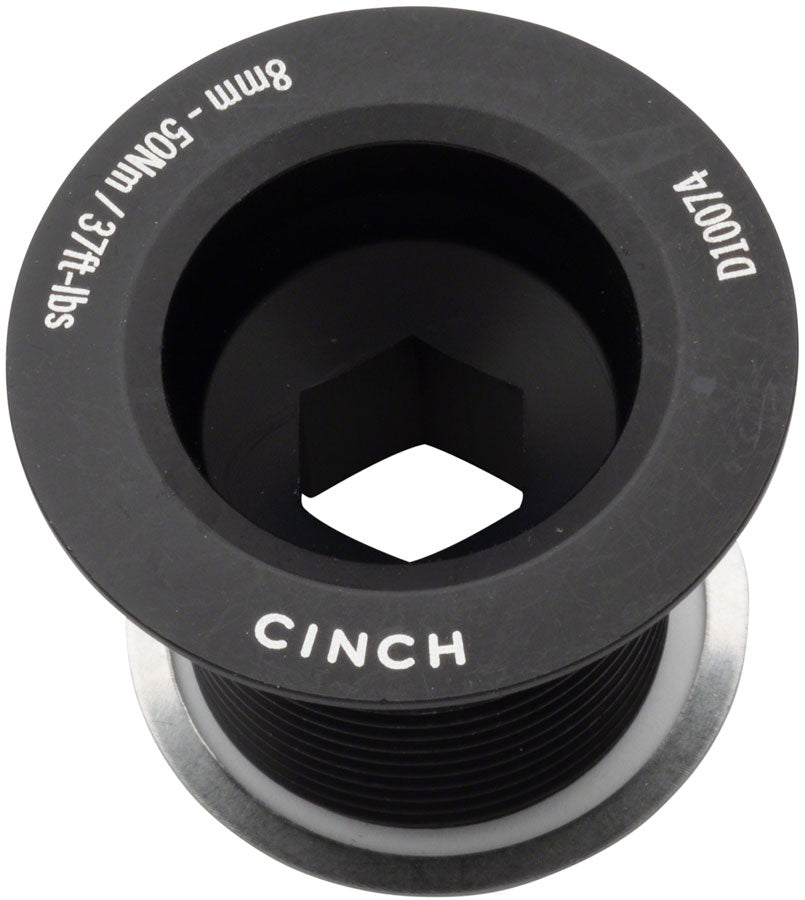 Race Face CINCH Crank Bolt with Washer - NDS, M18, Matte Black