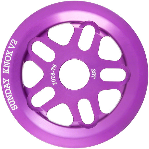 Sunday Knox V2 Sprocket - 25t, Anodized Purple