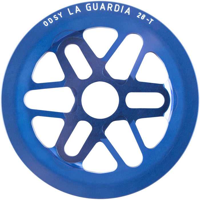 Odyssey La Guardia Sprocket - 28t, Anodized Blue