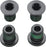 Shimano XTR FC-M980/970 Inner, XT FC-M8000 Middle and Outer, Dura-Ace FC- R9100/9000, Ultegra FC-6800 Chainring Bolt Set of 4