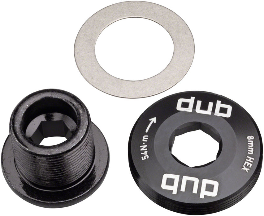 SRAM Self-Extracting Crank Arm Bolt Kit - M18/M30, DUB, Steel, Black