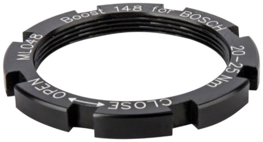 FSA (Full Speed Ahead) eBike Lockring for Bosch - Boost148, Anodized Black