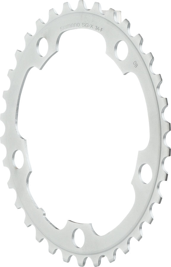 Shimano Sora 3450 Chainring - 34t, 110mm BCD, 9-Speed, Silver