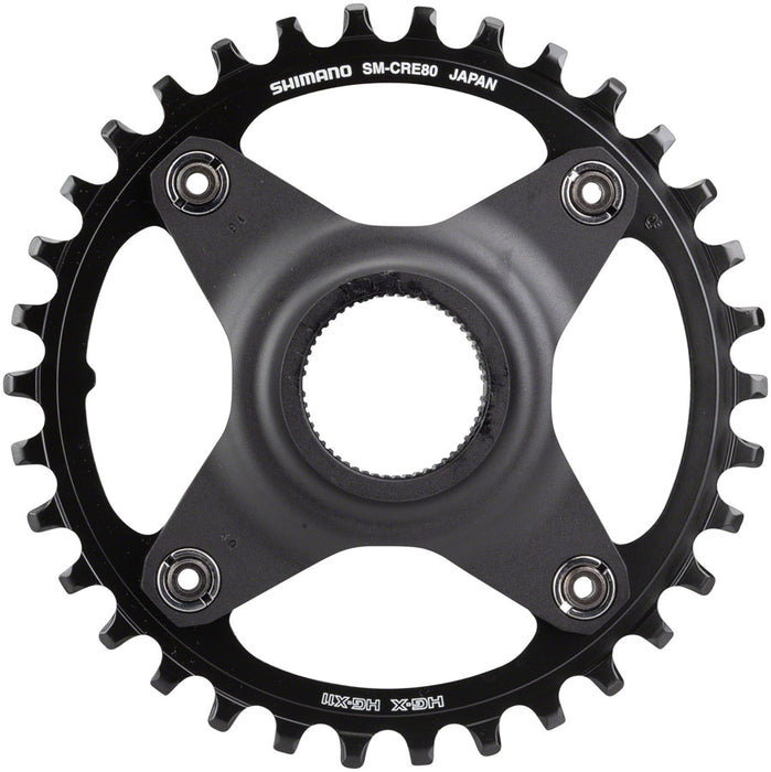 Shimano STEPS SM-CRE80 Chainring without Chainguide, 50mm Chainline, 38t