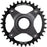 Shimano STEPS SM-CRE80 Chainring without Chainguide, 50mm Chainline, 34t