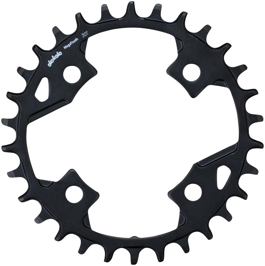 FSA (Full Speed Ahead) Gamma Pro Mega Tooth Chainring - 30t, 82 BCD, Aluminum, 1 x 11, Black