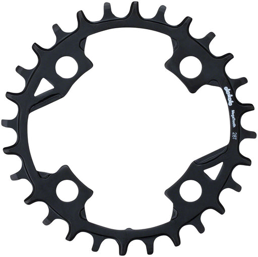 FSA (Full Speed Ahead) Gamma Pro Mega Tooth Chainring - 28t, 82 BCD, Aluminum, 1 x 11, Black