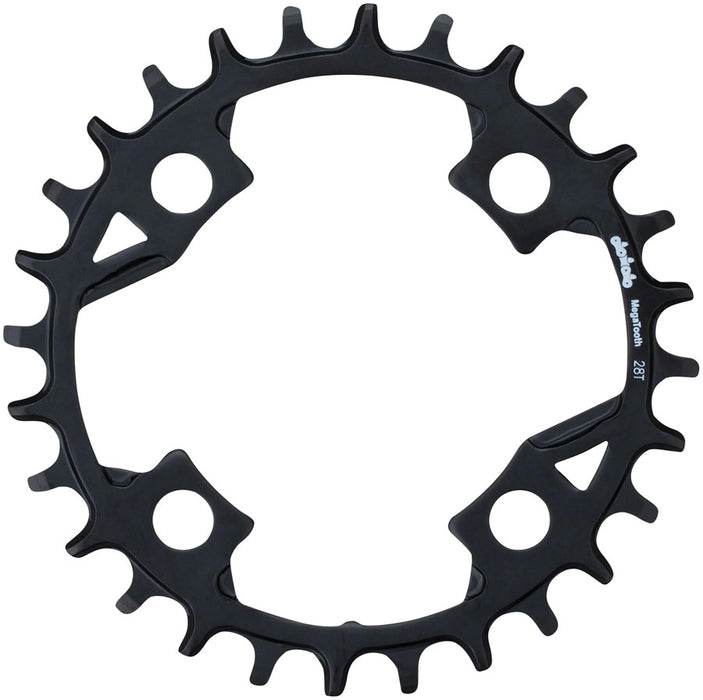 FSA (Full Speed Ahead) Gamma Pro Mega Tooth Chainring - 28t, 82 BCD, Aluminum, 1 x 11, Black