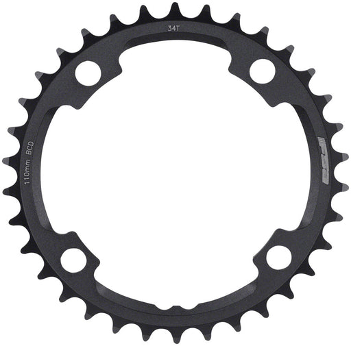 FSA (Full Speed Ahead) Gossamer ABS Chainring - 34t, 110 FSA ABS BCD, 4-Bolt, Aluminum, N10/N11, Black