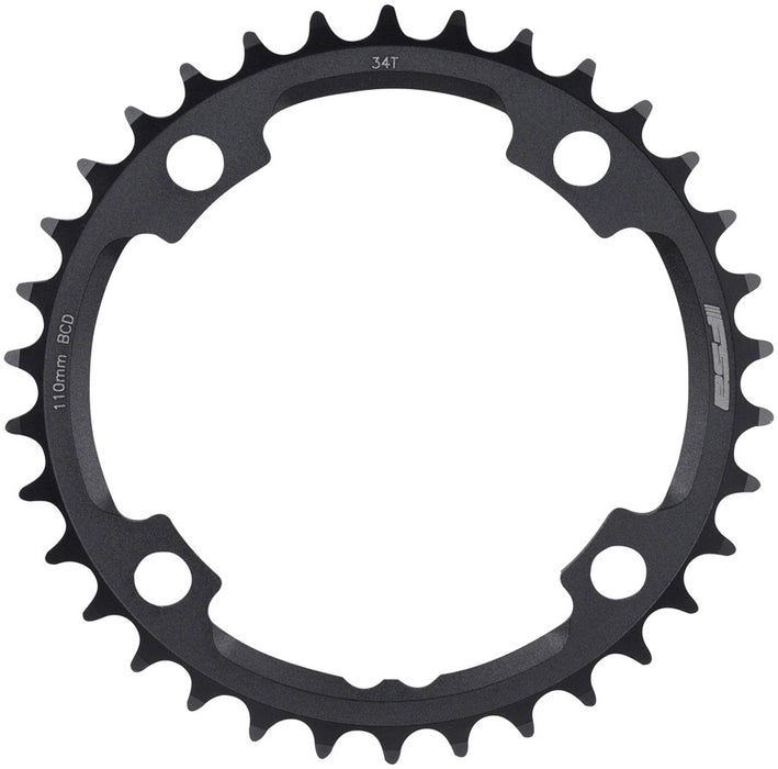 FSA (Full Speed Ahead) Gossamer ABS Chainring - 34t, 110 FSA ABS BCD, 4-Bolt, Aluminum, N10/N11, Black