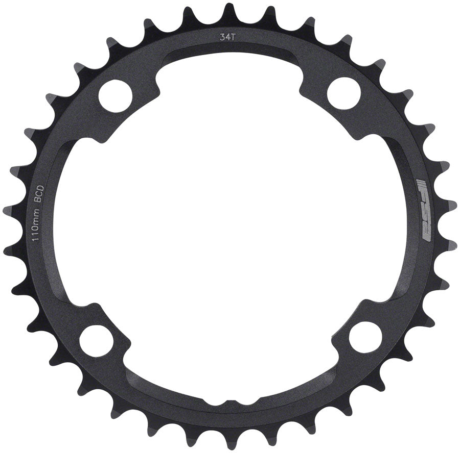 FSA (Full Speed Ahead) Gossamer ABS Chainring - 34t, 110 FSA ABS BCD, 4-Bolt, Aluminum, N10/N11, Black