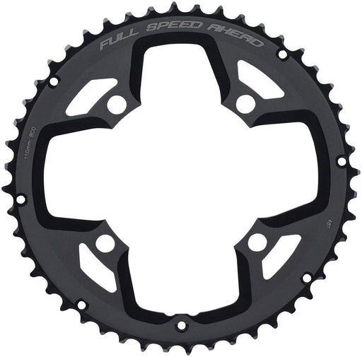 FSA (Full Speed Ahead) Gossamer ABS Chainring - 48t, 110 FSA ABS BCD, 4-Bolt, Aluminum, N10/N11, Black