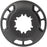 Full Speed Ahead Ebike Chainring Guard for Bosch Gen 2 - Fits 15-17t, ISIS, Steel, Black