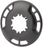 Full Speed Ahead Ebike Chainring Guard for Bosch Gen 2 - Fits 15-17t, ISIS, Steel, Black