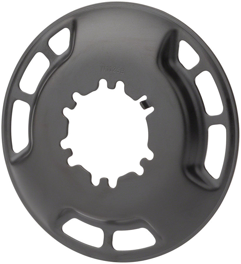 Full Speed Ahead Ebike Chainring Guard for Bosch Gen 2 - Fits 15-17t, ISIS, Steel, Black