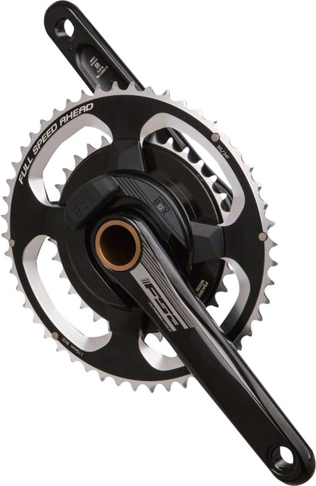 FSA (Full Speed Ahead) PowerBox Alloy Power Meter Crankset - 175mm, 11-Speed, 50/34t, 110 FSA ABS BCD, 392 EVO Spindle Interface, Black