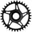 Race Face Bosch G4 Direct Mount Hyperglide+ eMTB Chainring (52mm Chainline) - 34t, Steel, Requires Compatible with Shimano 12-speed HG+ Chain, Black