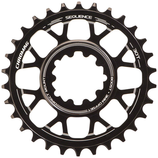 Chromag Sequence Boost Direct Mount Chainring - 30t, For SRAM Cranks with Direct Mount Spider, Using Boost Spacing