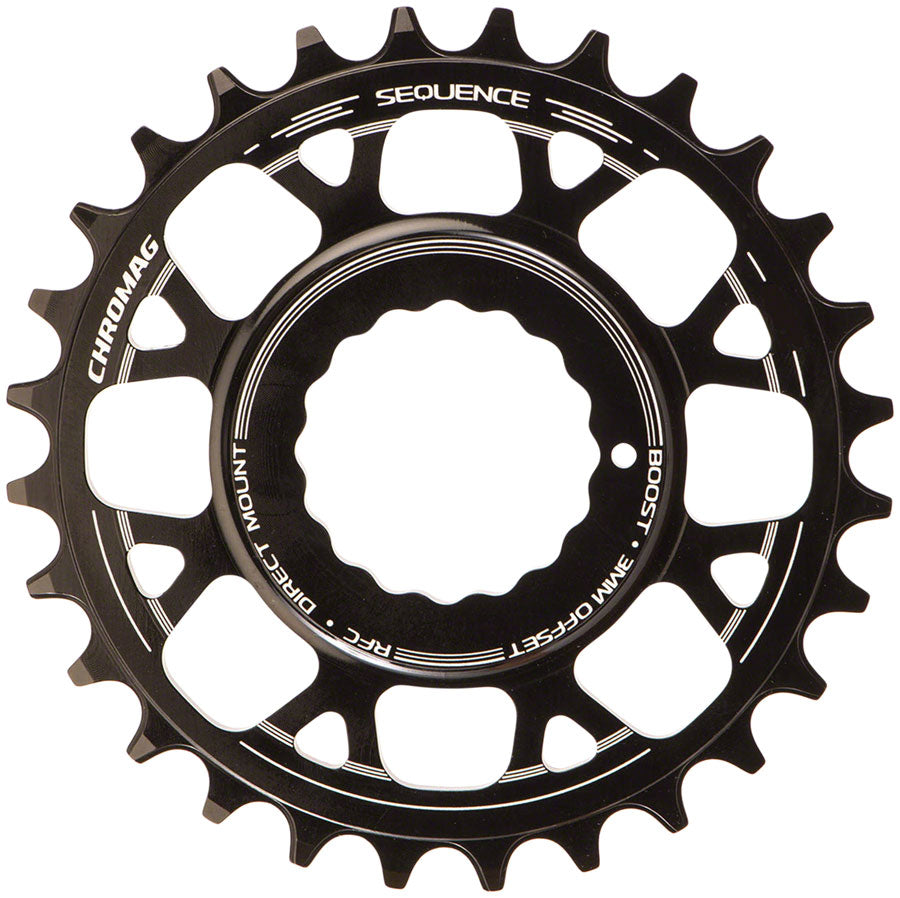 Chromag Sequence Boost Direct Mount Chainring - 30t, For RaceFace Cranks with Cinch System