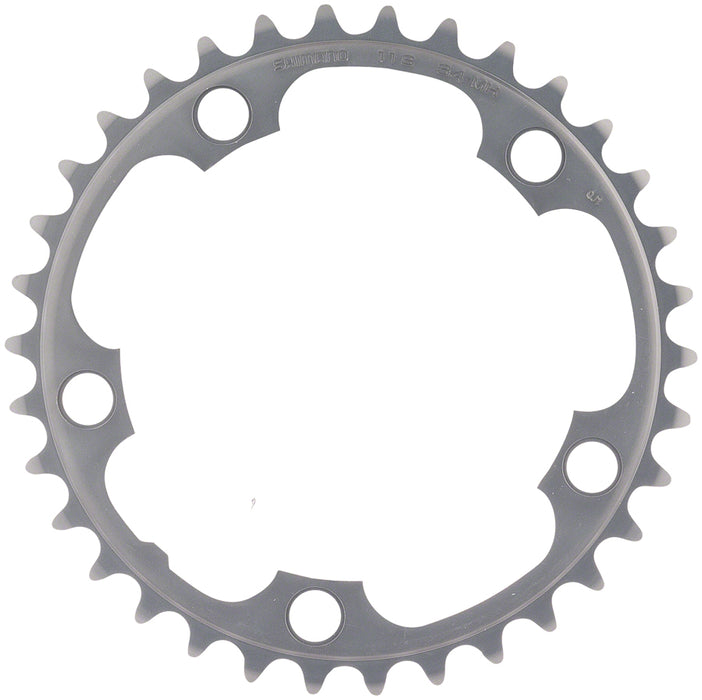 Shimano RS500 Chainring - 34t, 110 BCD, 5-Bolt, 11-Speed, Silver