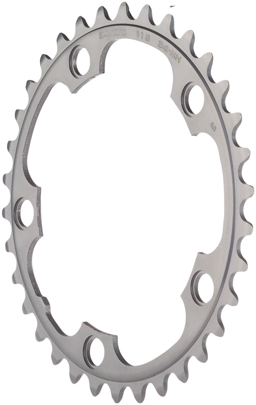 Shimano RS500 Chainring - 34t, 110 BCD, 5-Bolt, 11-Speed, Silver