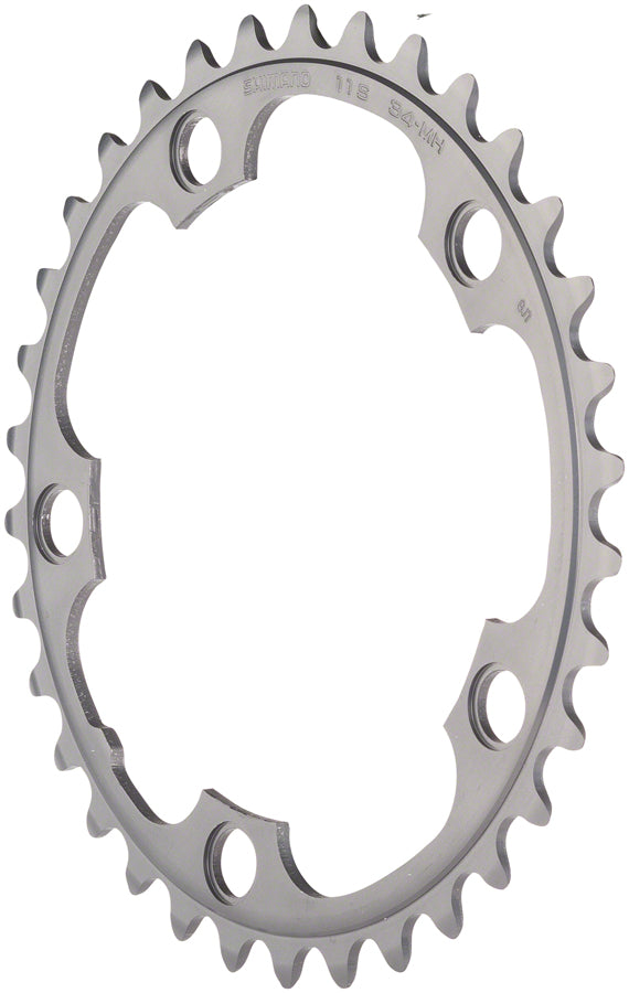 Shimano RS500 Chainring - 34t, 110 BCD, 5-Bolt, 11-Speed, Silver