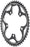 Shimano R565 Chainring - 50t, 110 BCD, 5-Bolt, 10-Speed, Black