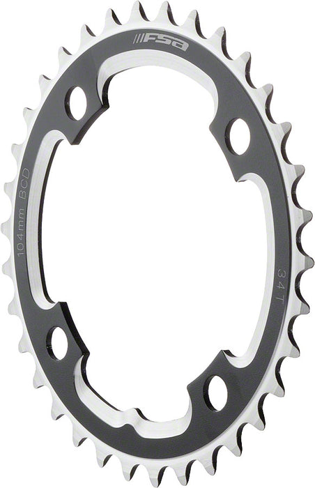 FSA (Full Speed Ahead) DH Pro MTB Chainring - 40t, 104 BCD, 4-Bolt, Aluminum, Black