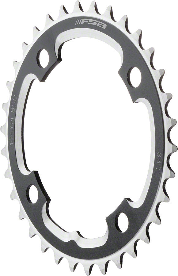 FSA (Full Speed Ahead) DH Pro MTB Chainring - 42t, 104 BCD, 4-Bolt, Aluminum, Black