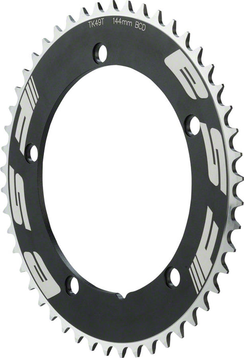 FSA Pro Track Chainring 49t x 144mm 1/2x1/8" Black