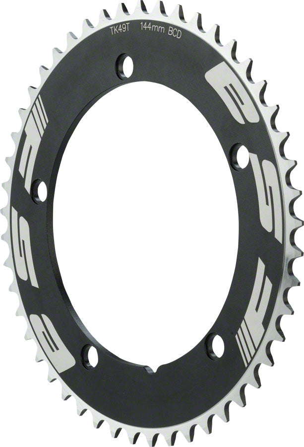 FSA Pro Track Chainring 49t x 144mm 1/2x1/8" Black