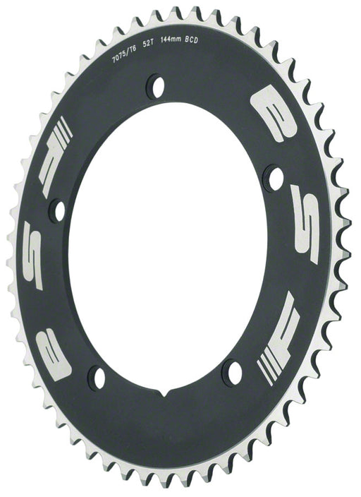 FSA Pro Track 51t x144mm Black Chainring 1/2"x1/8"