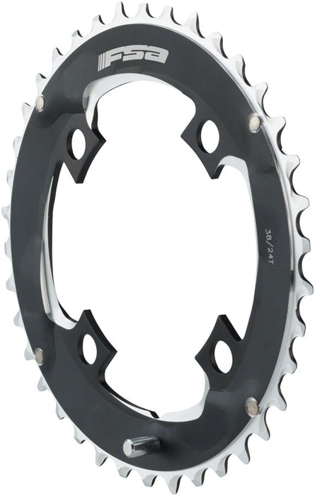 FSA Pro MTB 11-Speed Chainring, 38t, 96mm, Black