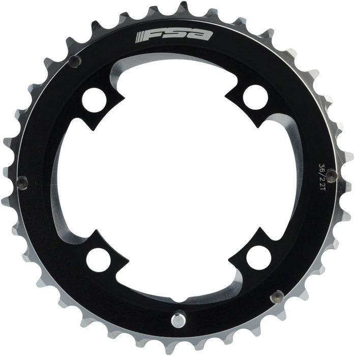 FSA Pro MTB 11-Speed Chainring, 36t, 96mm, Black
