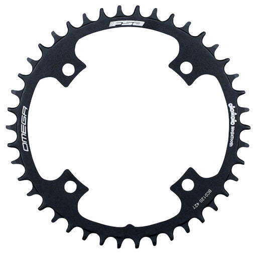 FSA (Full Speed Ahead) Omega 1x Chainring - 42t, 120mm BCD, Black