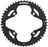 FSA Omega/Vero Pro Road Double Chainring - 50t, 120 BCD, Aluminum, N-11, Black