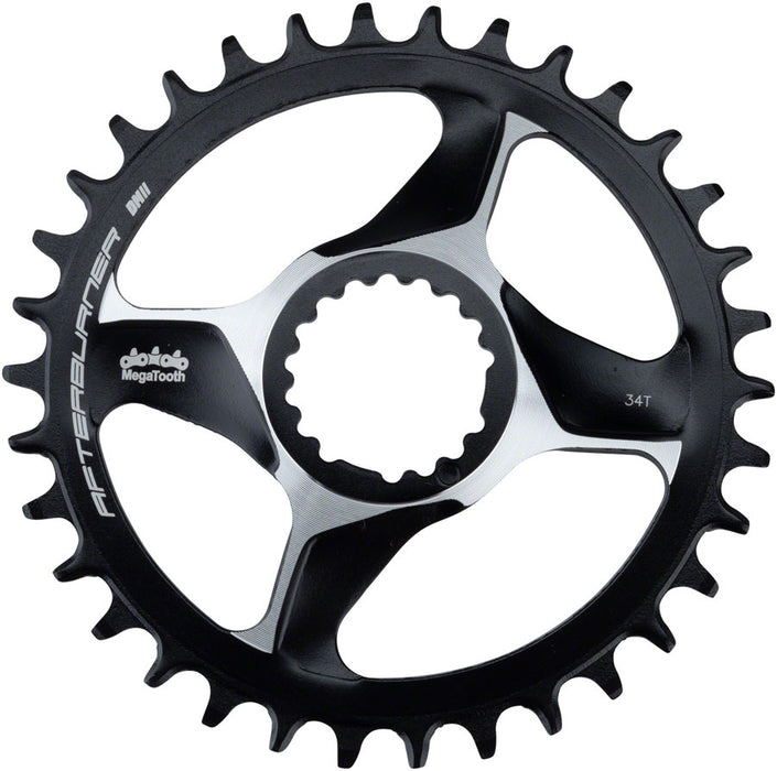 FSA Afterburner Chainring, Direct-Mount Megatooth, 11-Speed, 34t