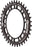 Rotor QCX1 110 x 5 BCD Three Oval Position Chainring: 38t for 1x Drivetrains