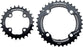 Race Face Turbine 11-Speed Chainring: 64/104mm BCD, 28/38t, Black